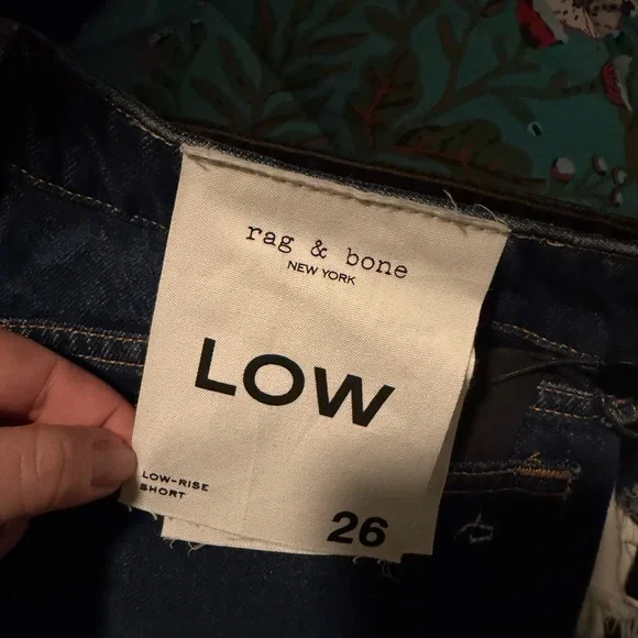 Rag & Bone Dre Low Rise Jean Shorts Size - Picture 4 of 8